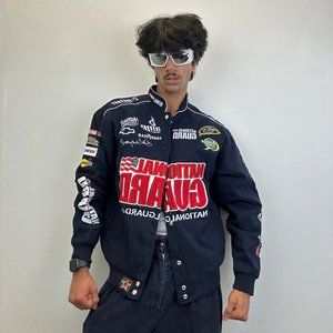 Dale Earnhardt jr national guard Racing Jacket